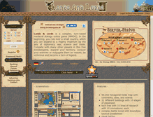 Tablet Screenshot of landsandlords.de